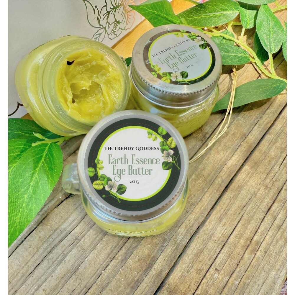 Natural Under Eye Cream for Dark Circles & Puffiness, Hydrating Eye Butter for S